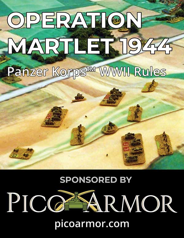 Pico Armor convention placard